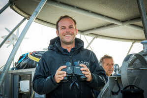 IL CAPITANO MARTIN HERTAU DELLA FONDAZIONE TARA OCEAN